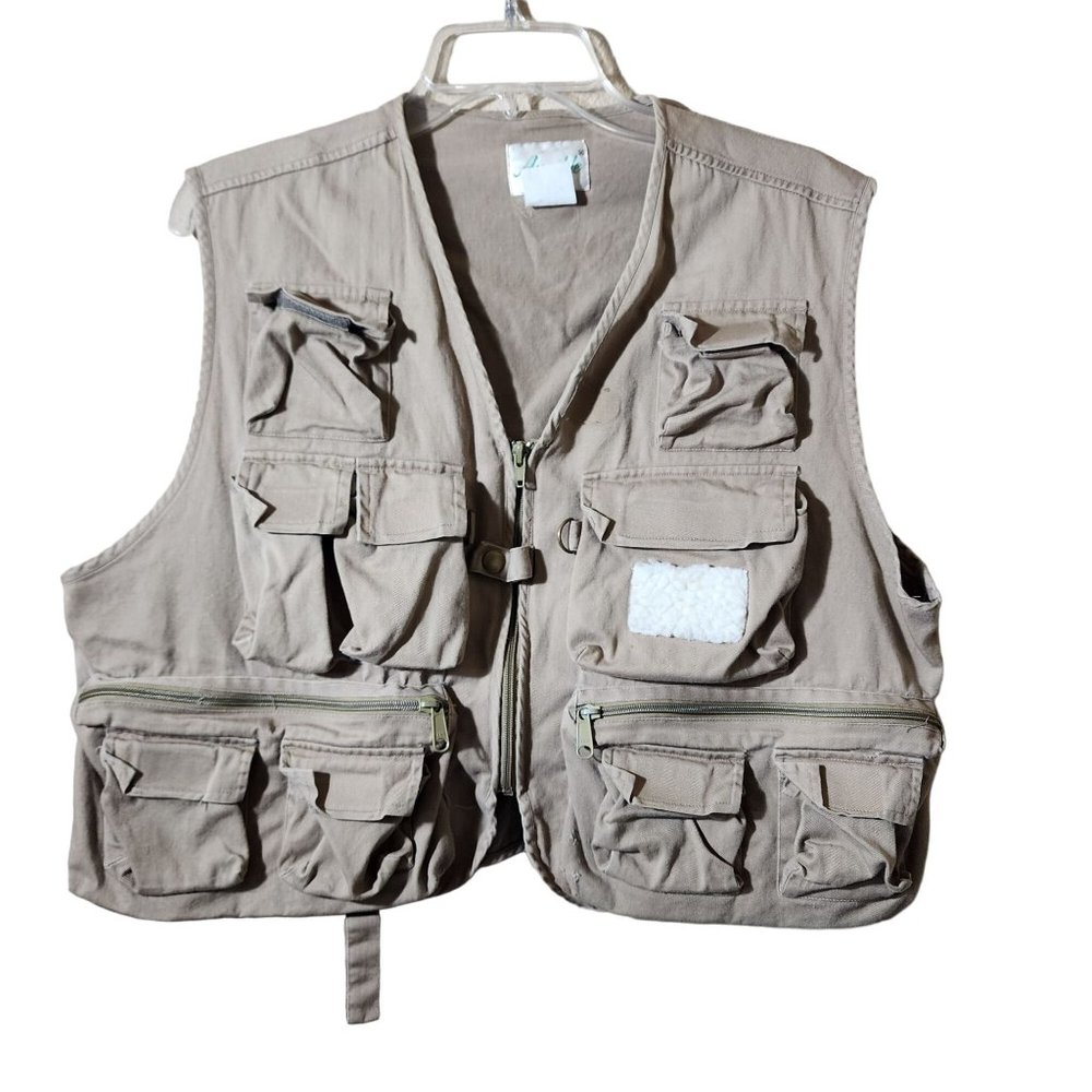 Vintage Ausable Fly Fishing Vest Size XL